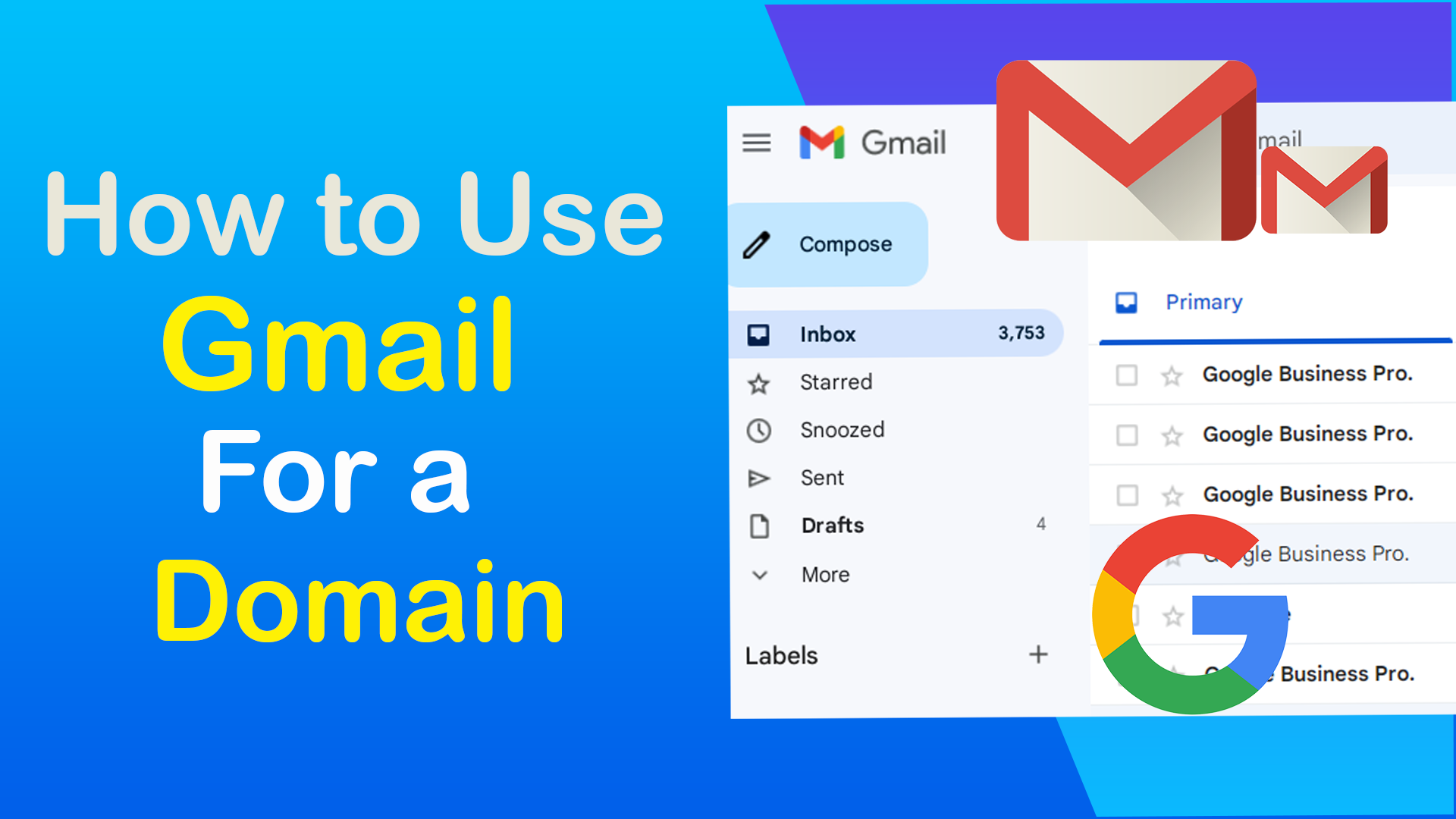 How to use Gmail for a Domain