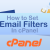 How to Set Email Filters in cPanel