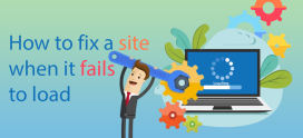 How to fix a site when it fails to Load
